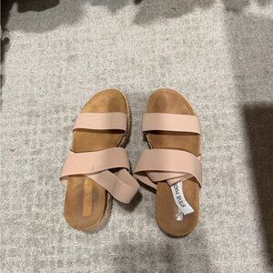Steve Madden Women's Nude Strap Sandals